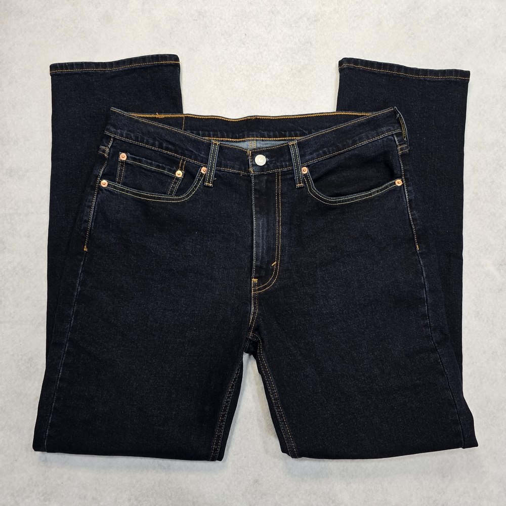 Mens Levi's Dark Blue Jeans 34×32